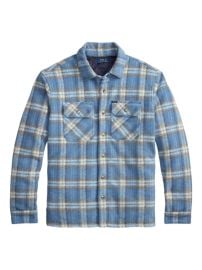 Polo Ralph Lauren plaid-pattern Overshirt | Blue | FARFETCH at Farfetch